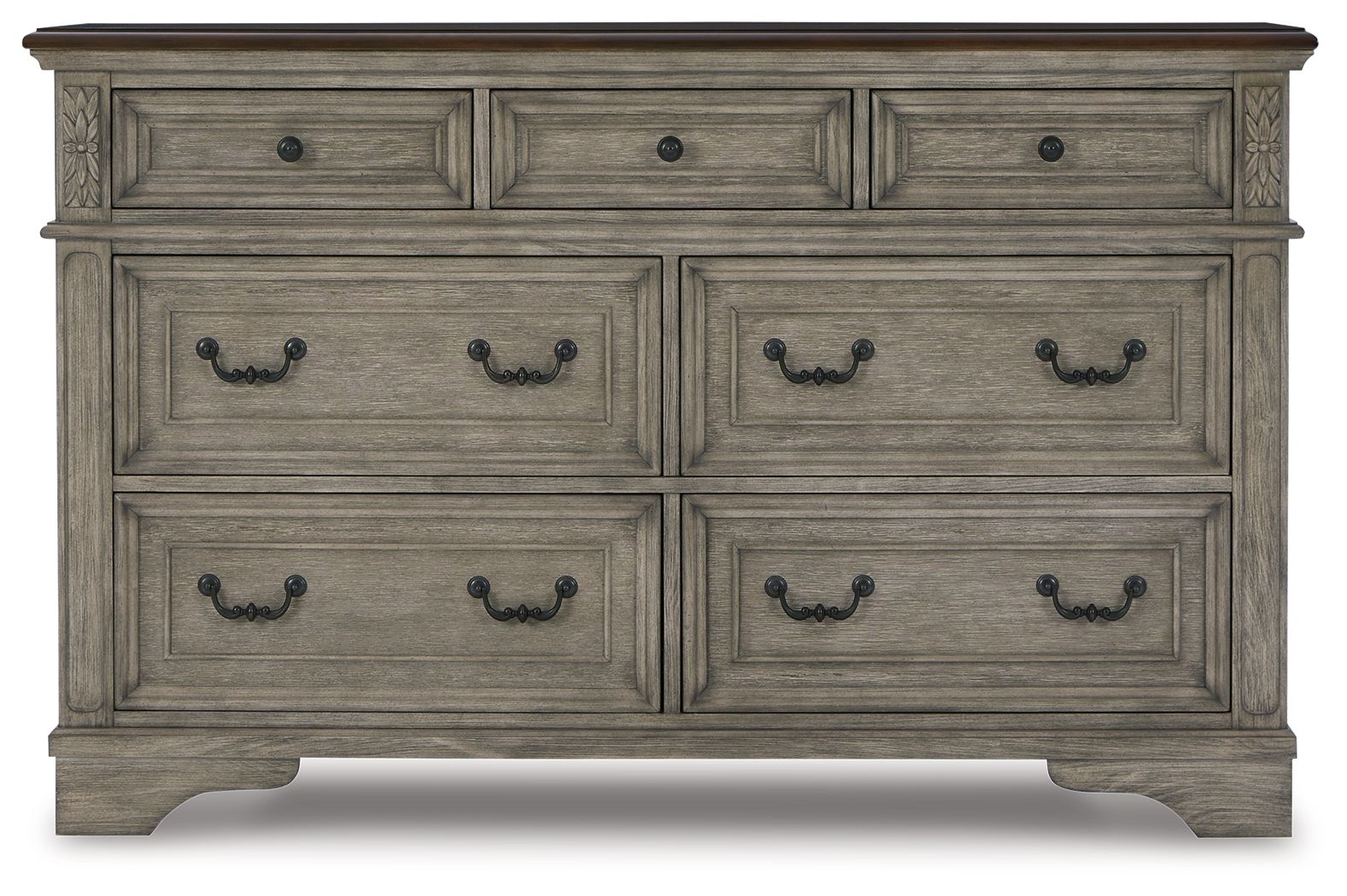 Lodenbay - Antique Gray - Dresser - Hornell Furniture Outlet