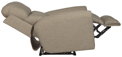 Justine - Lay Flat Extra Wide Recliner - Sandstone - Hornell Furniture Outlet