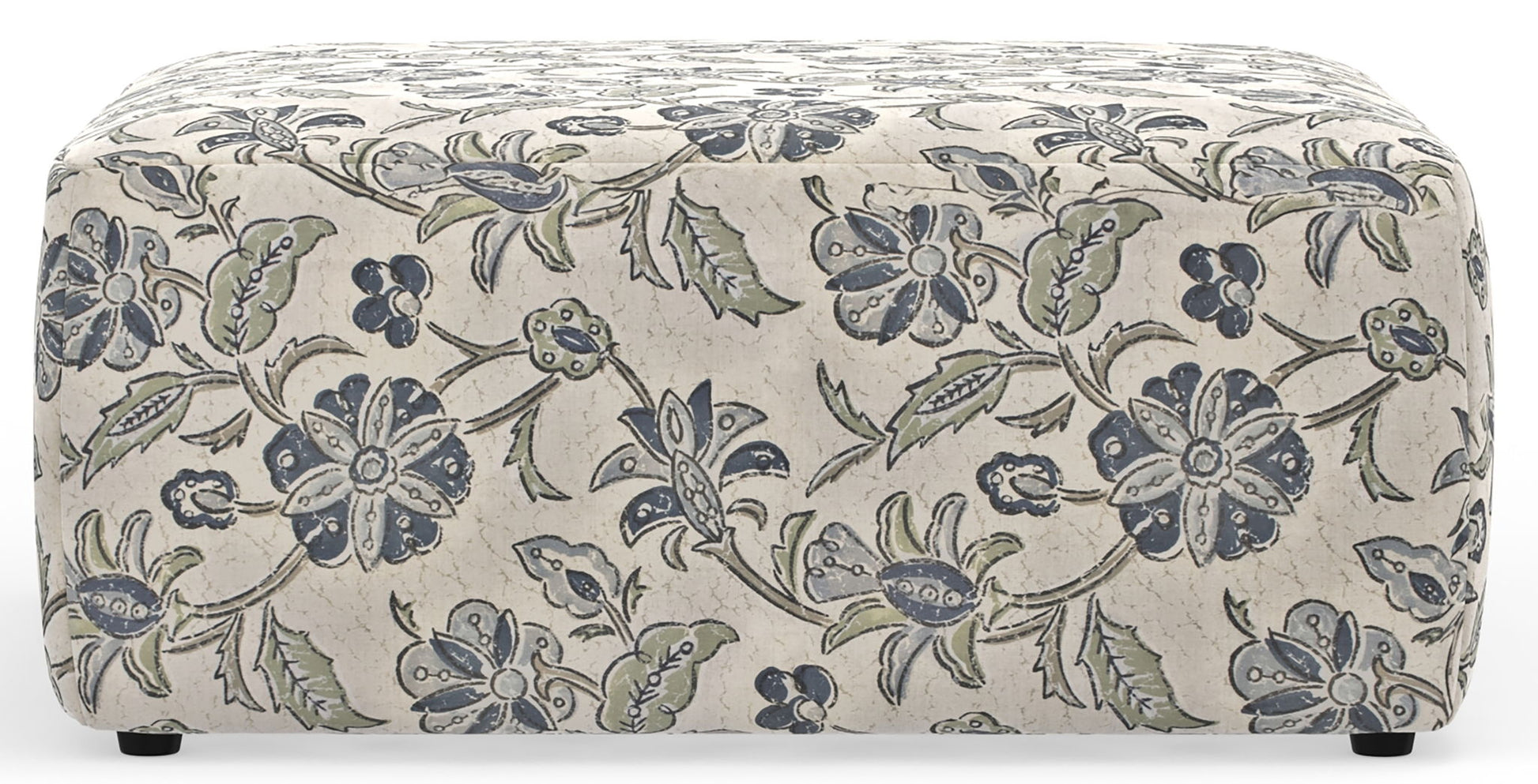 Stockbridge - Cocktail Ottoman - Denim - Hornell Furniture Outlet