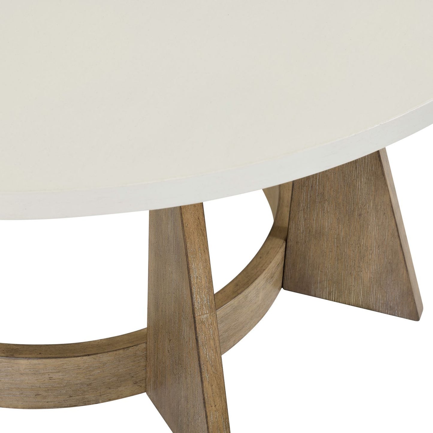 Berkley Square - Round Cocktail Table - Brown - Hornell Furniture Outlet
