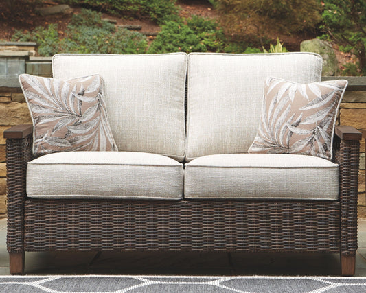 Paradise Trail - Medium Brown - 3 Pc. - Lounge Set - Hornell Furniture Outlet