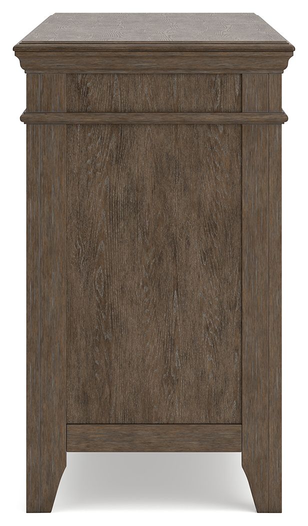 Janismore - Weathered Gray - Credenza - Hornell Furniture Outlet