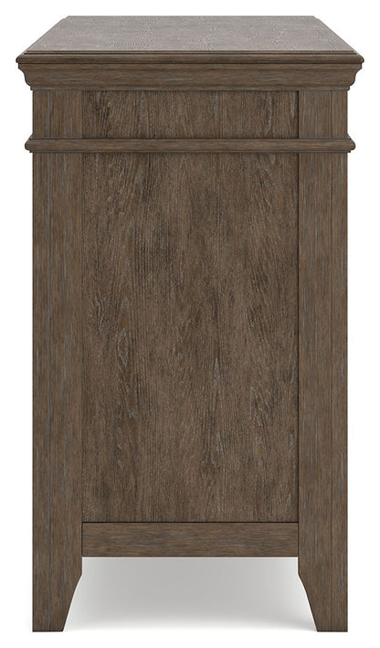Janismore - Weathered Gray - Credenza - Hornell Furniture Outlet