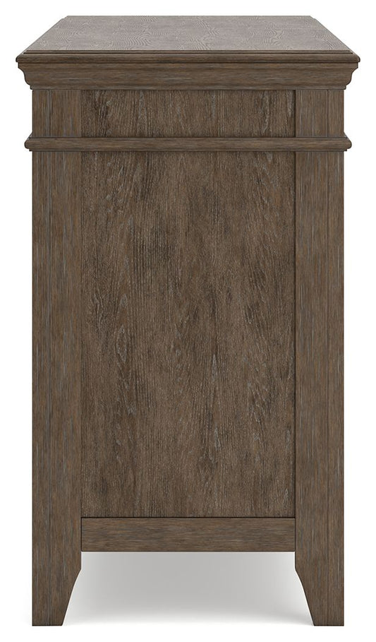 Janismore - Weathered Gray - Credenza - Hornell Furniture Outlet