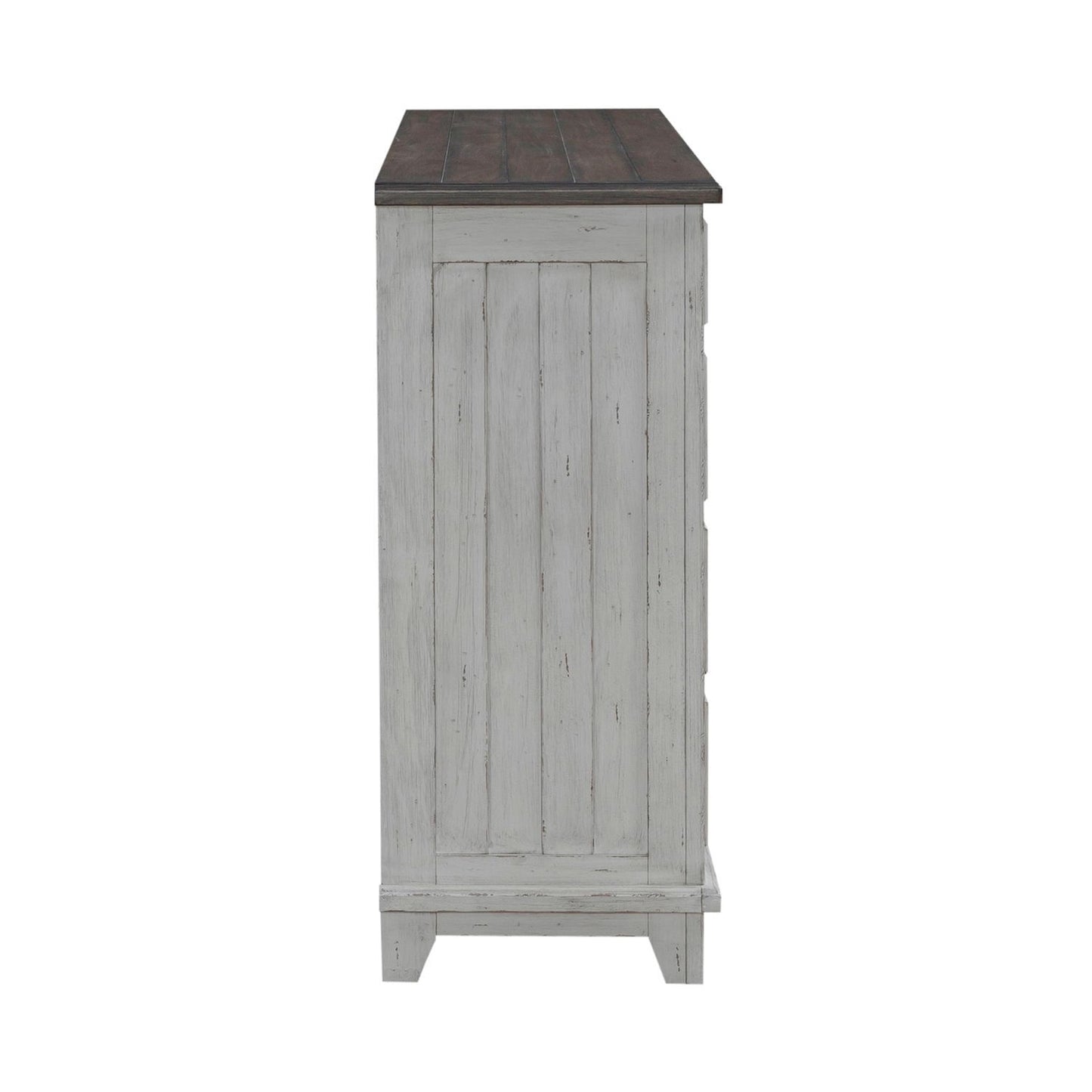 River Place - 2 Door 9 Drawer Dresser - White - Hornell Furniture Outlet