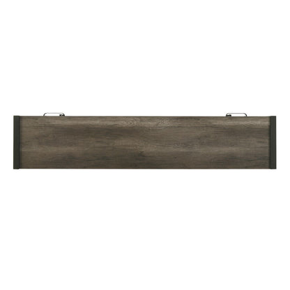Fireplace TV Consoles - 686 78" Console With Fire FTS - Brown - Hornell Furniture Outlet