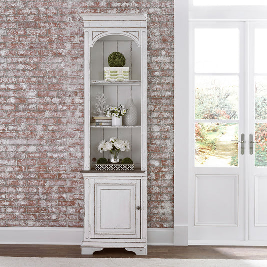 Magnolia Manor - Left Pier - White - Hornell Furniture Outlet