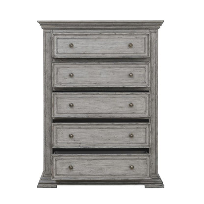 Big Valley - 5 Drawer Chest - Hornell Furniture Outlet