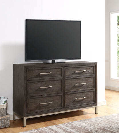 Broomfield - Dresser - Brown - Hornell Furniture Outlet