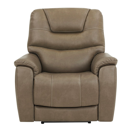 Adelaide - Dual Power, Zero Gravity Recliner - Brown - Hornell Furniture Outlet