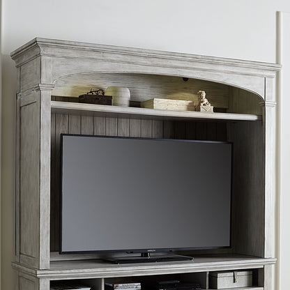 Heartland - Entertainment Hutch - White - Hornell Furniture Outlet