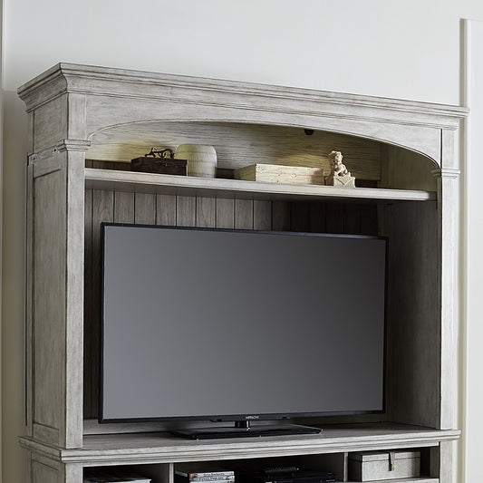 Heartland - Entertainment Hutch - White - Hornell Furniture Outlet