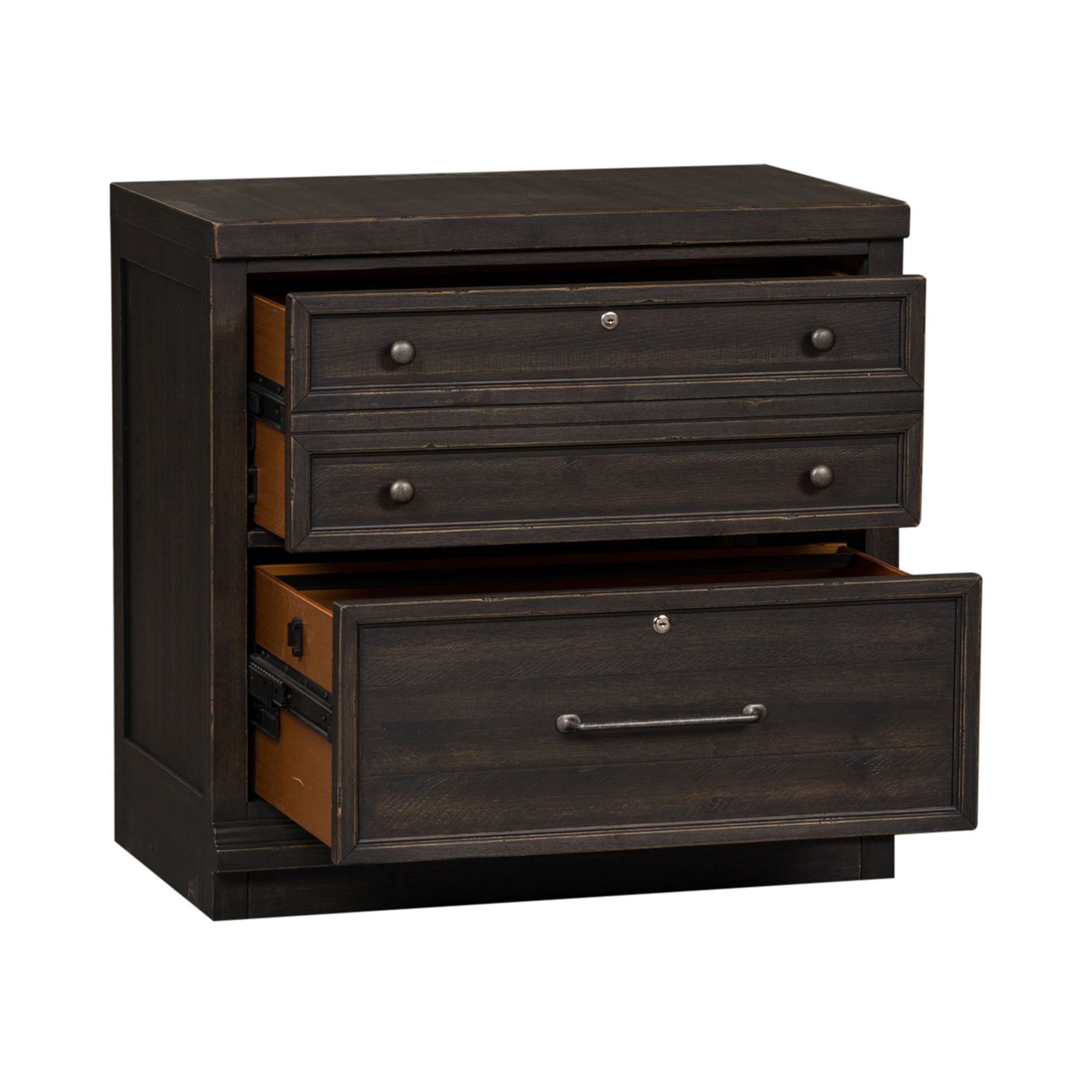 Harvest Home - Bunching Lateral File Cabinet - Chalkboard - Hornell Furniture Outlet