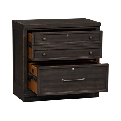 Harvest Home - Bunching Lateral File Cabinet - Chalkboard - Hornell Furniture Outlet
