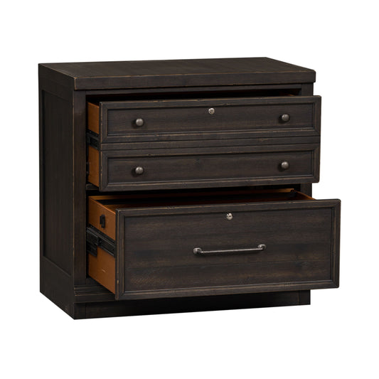 Harvest Home - Bunching Lateral File Cabinet - Chalkboard - Hornell Furniture Outlet
