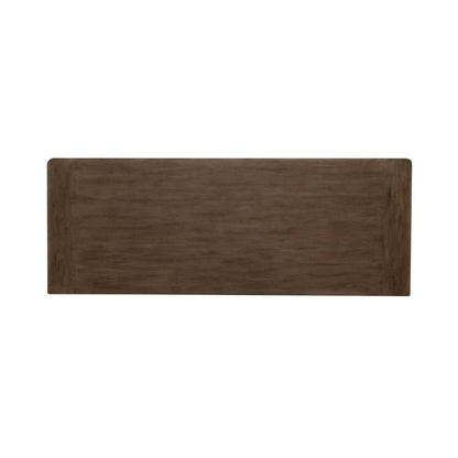 Meritage - Jr Executive Credenza - Black - Hornell Furniture Outlet