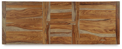 Dressonni - Brown - Rectangular Dining Room Butterfly Extension Table - Hornell Furniture Outlet