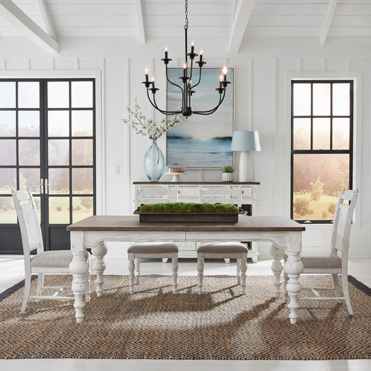 River Place - Rectangular Table Set - Hornell Furniture Outlet