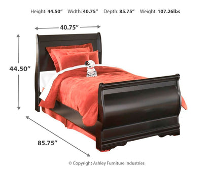 Huey Vineyard - Sleigh Bed - Hornell Furniture Outlet