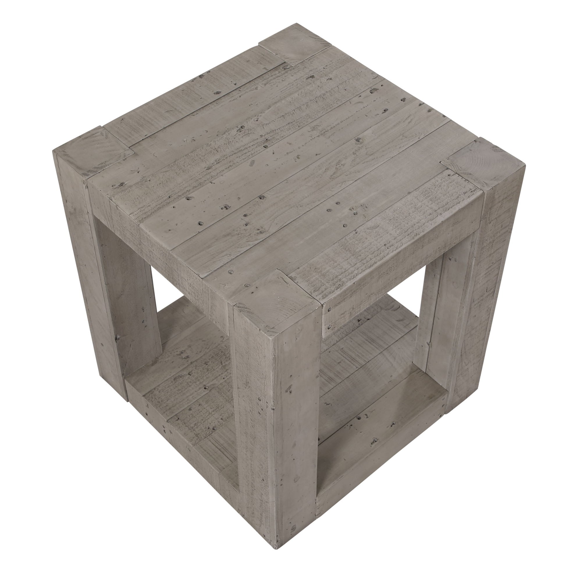 Pinedale - End Table - Gray - Hornell Furniture Outlet