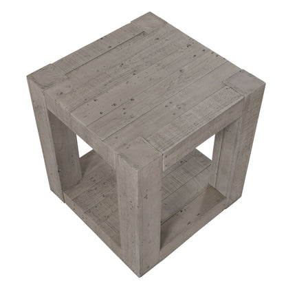 Pinedale - End Table - Gray - Hornell Furniture Outlet