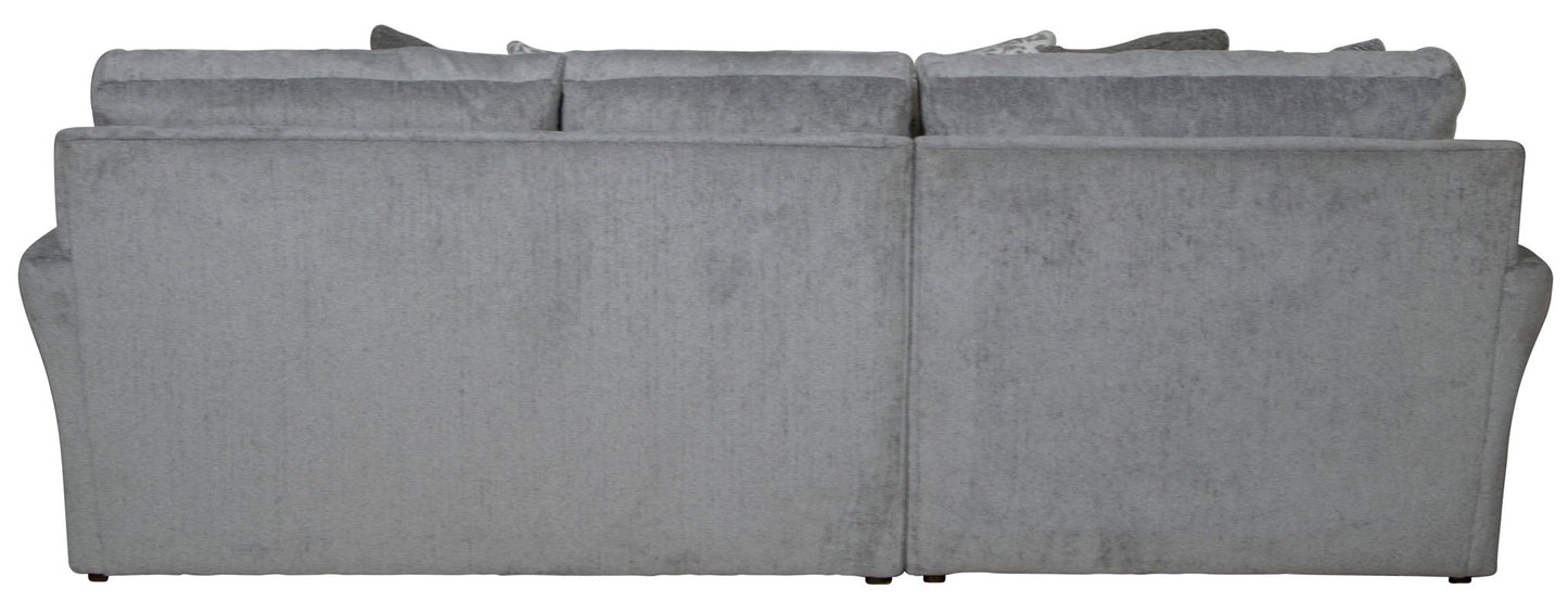Glacier - Sectional With Included Accent Pillows - Hornell Furniture Outlet