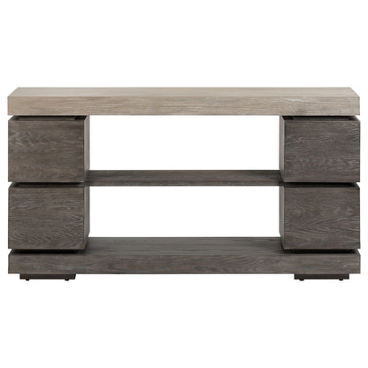 Piedmont - Sofa Table - Charcoal / Ash - Hornell Furniture Outlet