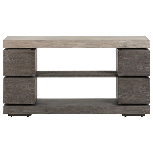 Piedmont - Sofa Table - Charcoal / Ash - Hornell Furniture Outlet