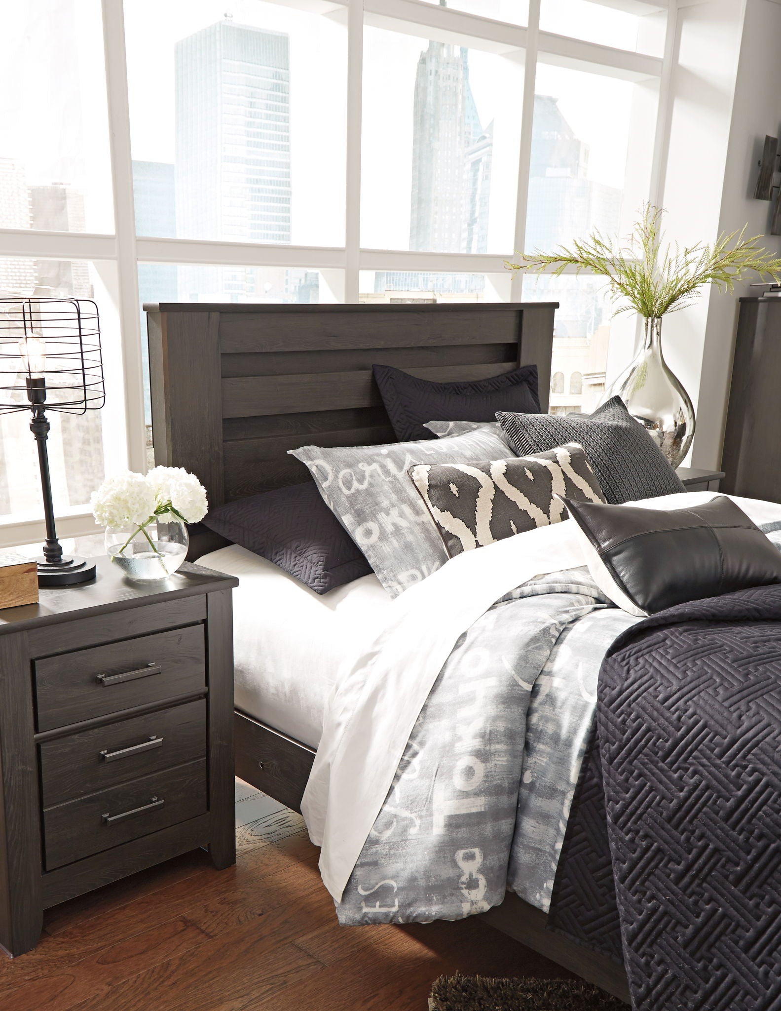 Brinxton - Panel Headboard - Hornell Furniture Outlet