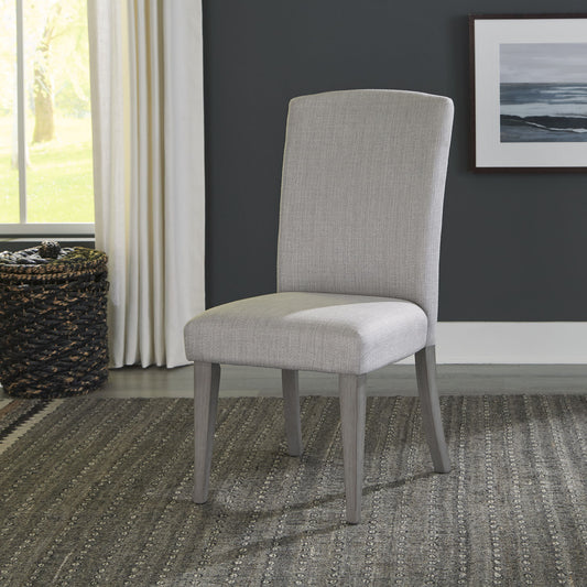 Palmetto Heights - Upholstered Side Chair (RTA) - White - Hornell Furniture Outlet