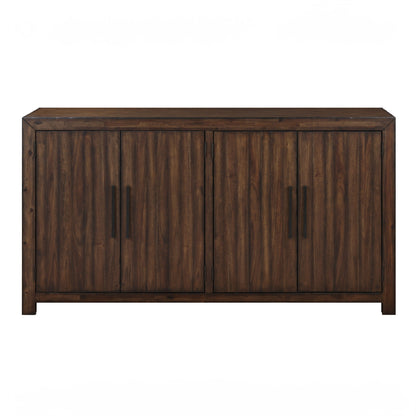 Auburn - Server - Dark Brown - Hornell Furniture Outlet