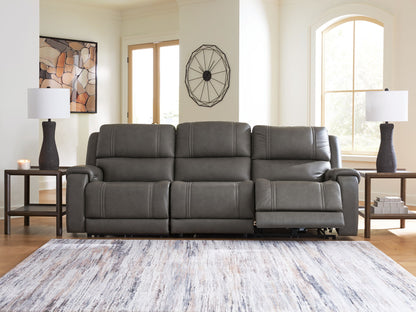 5Z - Pittson - Power Reclining Sectional - Hornell Furniture Outlet