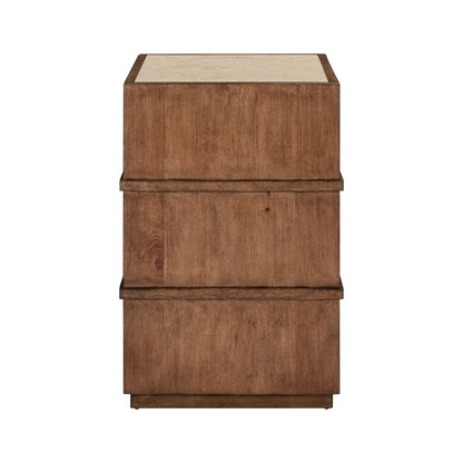 Shaker Lakes - Chairside Table - Brown - Hornell Furniture Outlet