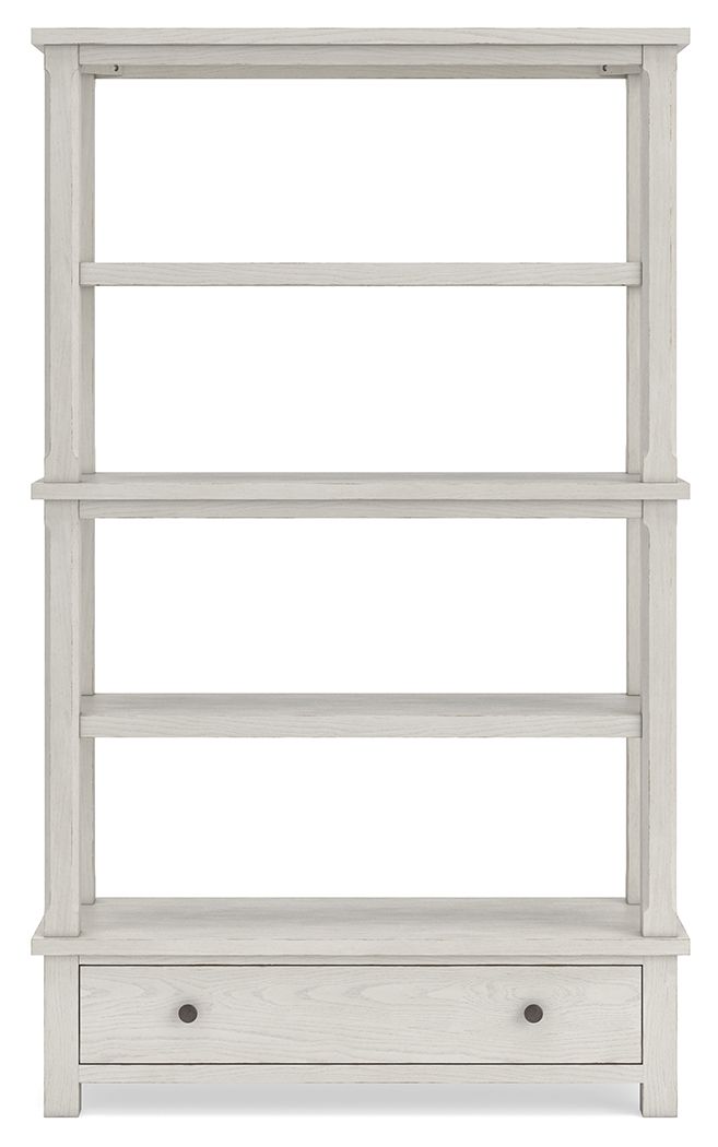 Robbinsdale - Antique White - Bookcase - Hornell Furniture Outlet