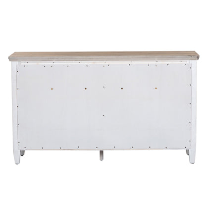 Heartland - 9 Drawer Dresser - White - Hornell Furniture Outlet