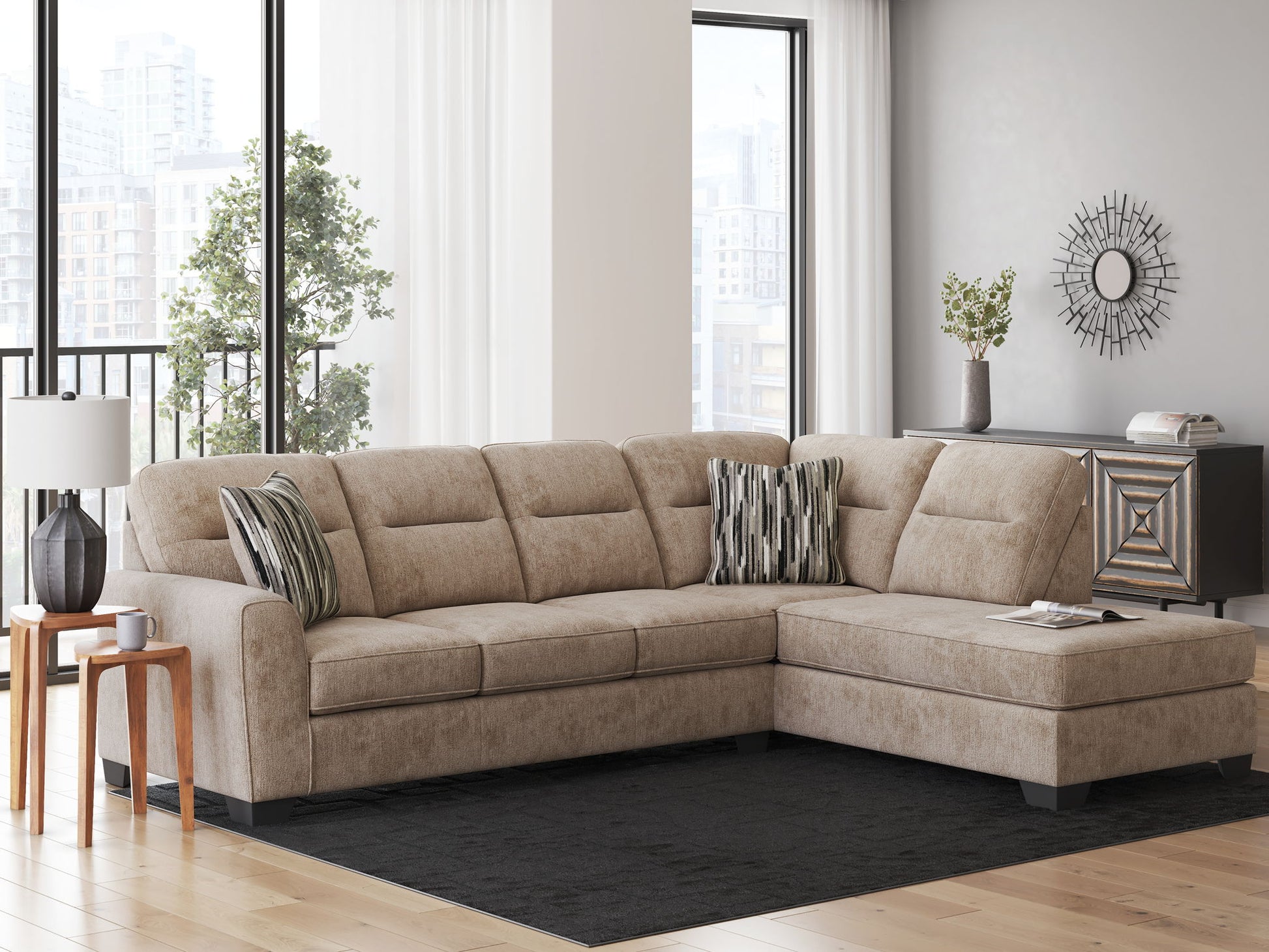 Olten - Sectional - Hornell Furniture Outlet