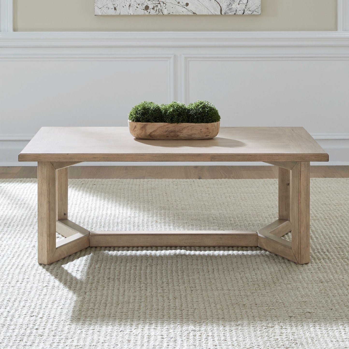 Proximity Place - Rectangular Cocktail Table - Light Brown - Hornell Furniture Outlet
