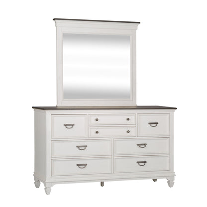 Allyson Park - Dresser & Mirror - Hornell Furniture Outlet