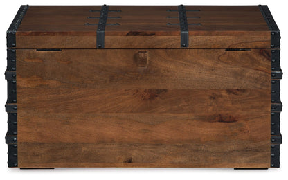 Kettleby - Brown - Storage Trunk - Hornell Furniture Outlet