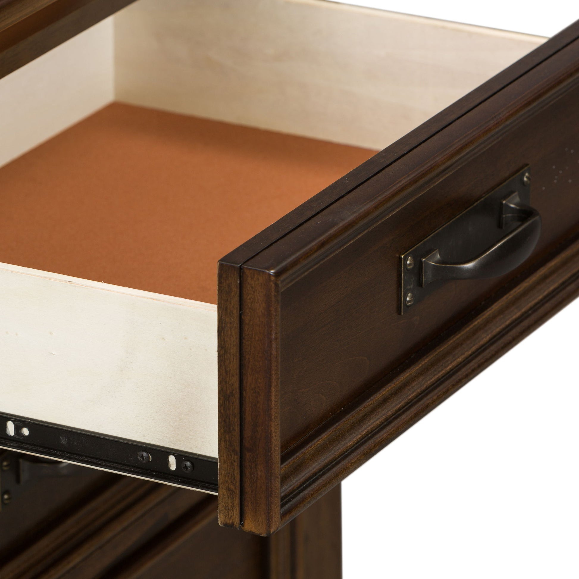 Saddlebrook - Nightstand - Dark Brown - Hornell Furniture Outlet