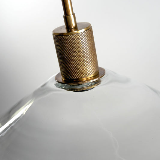 Chaness - Glass Pendant Light - Hornell Furniture Outlet
