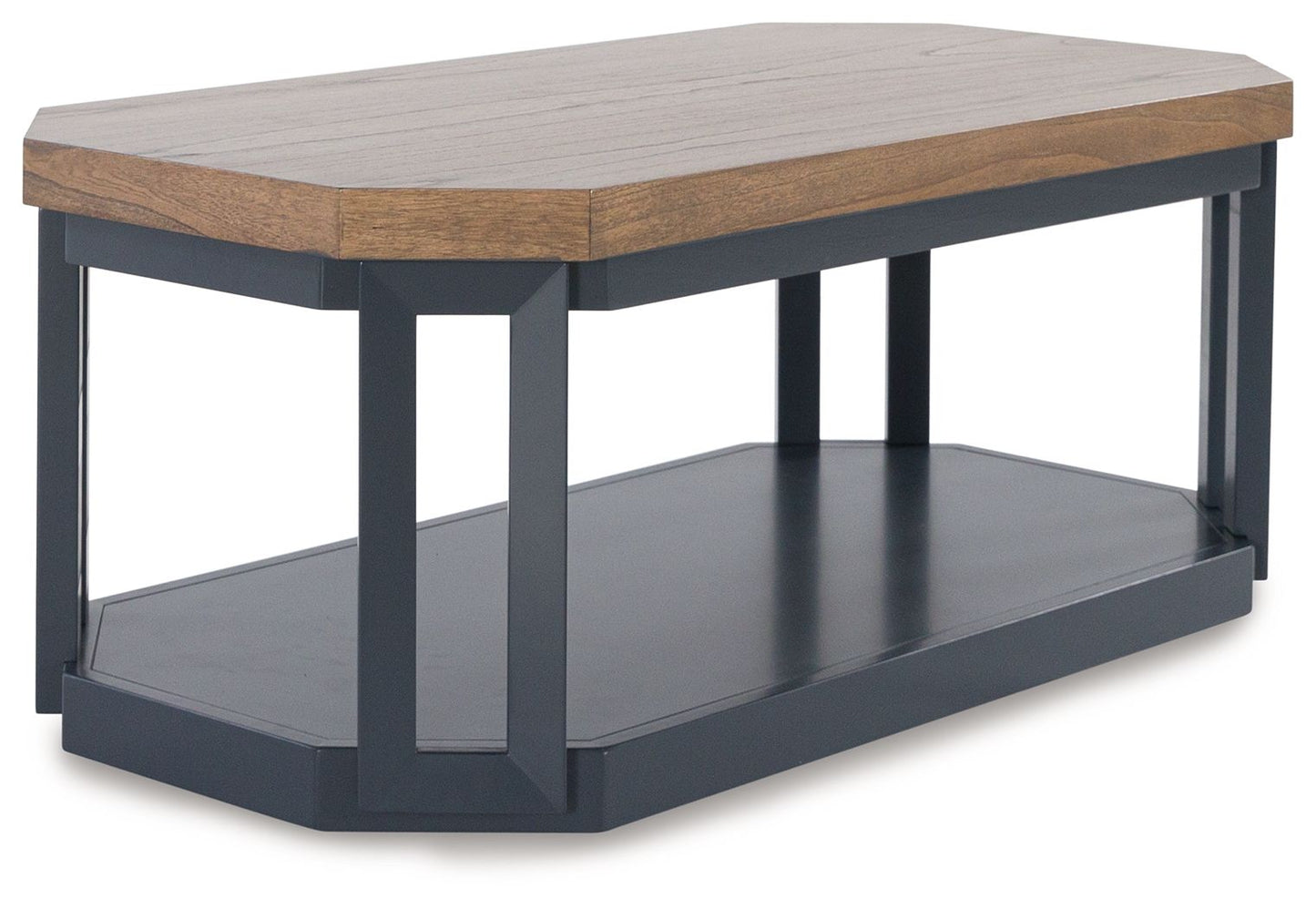 Landocken - Brown / Blue - Occasional Table Set (Set of 3) - Hornell Furniture Outlet