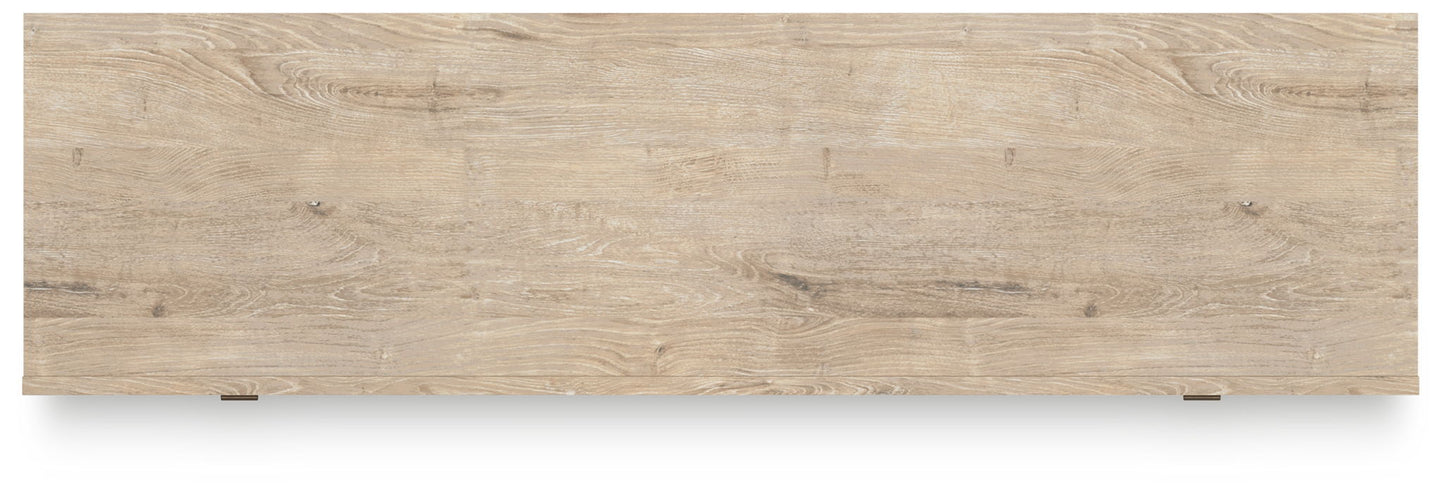 Cielden - Two - tone - Extra Large TV Stand - Hornell Furniture Outlet