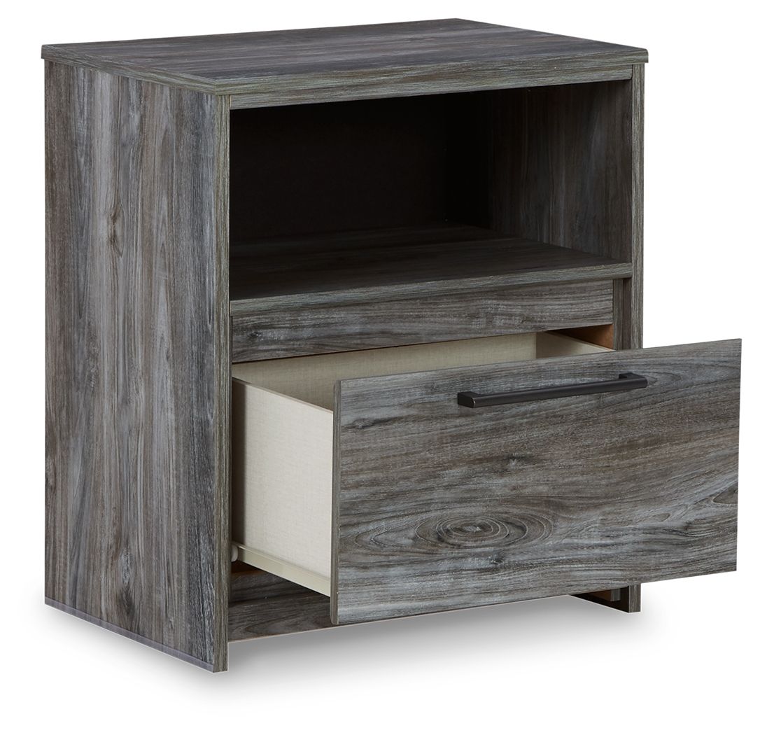 Baystorm - One Drawer Night Stand - Hornell Furniture Outlet