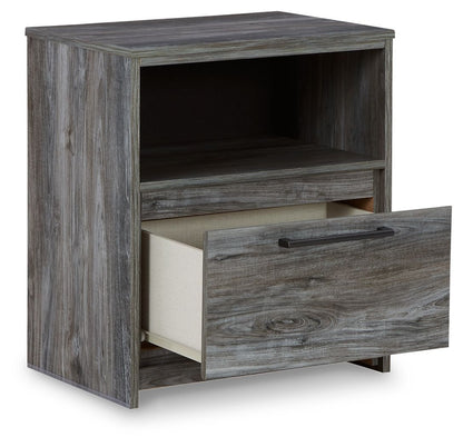 Baystorm - One Drawer Night Stand - Hornell Furniture Outlet