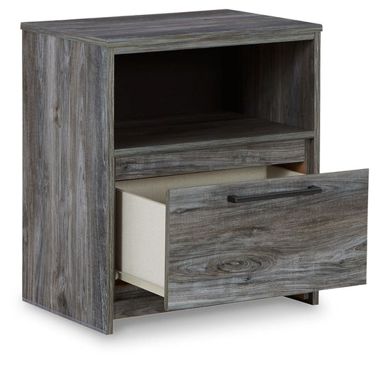 Baystorm - One Drawer Night Stand - Hornell Furniture Outlet
