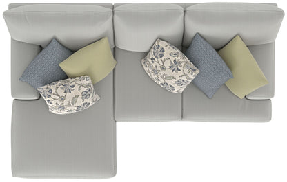 Stockbridge - Sectional With Comfort Coil Seating And 9 Accent Pillows Included - Hornell Furniture Outlet