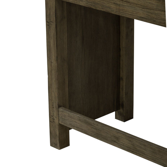 Pinebrook Ridge - Console Bar Table - Light Brown - Hornell Furniture Outlet