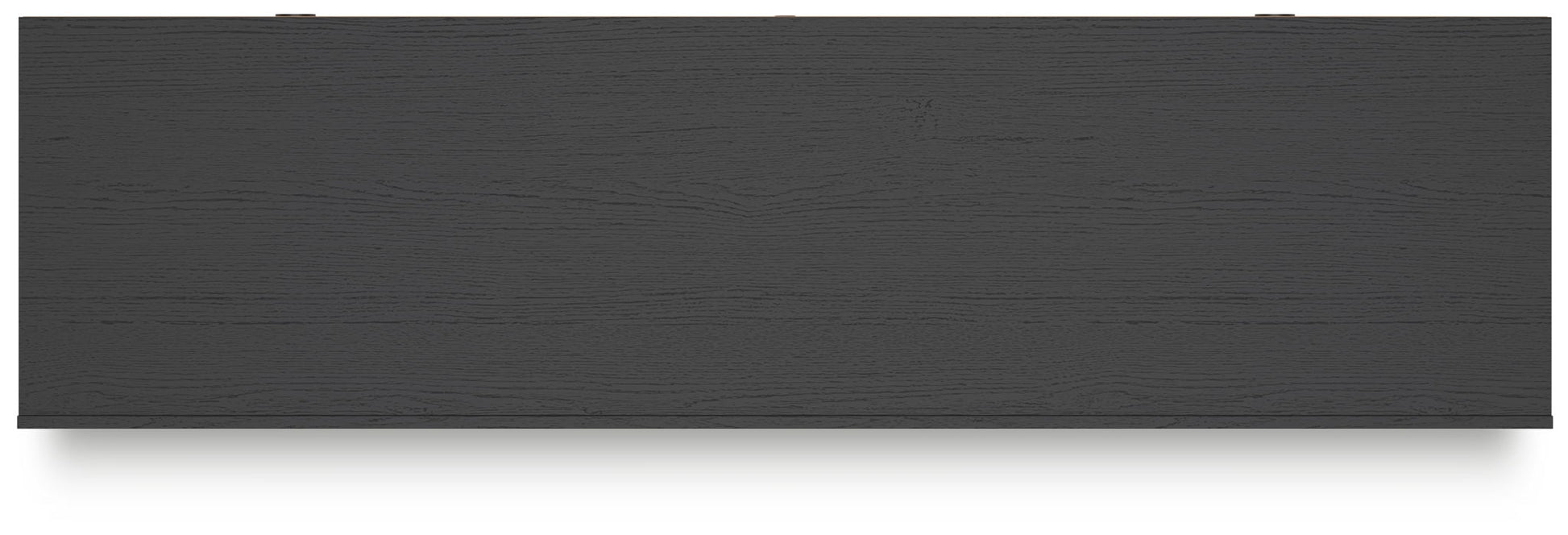 Danziar - Black - Extra Large TV Stand - Hornell Furniture Outlet
