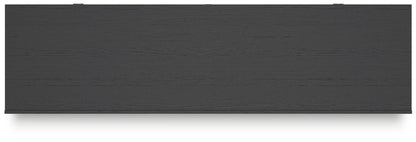 Danziar - Black - Extra Large TV Stand - Hornell Furniture Outlet